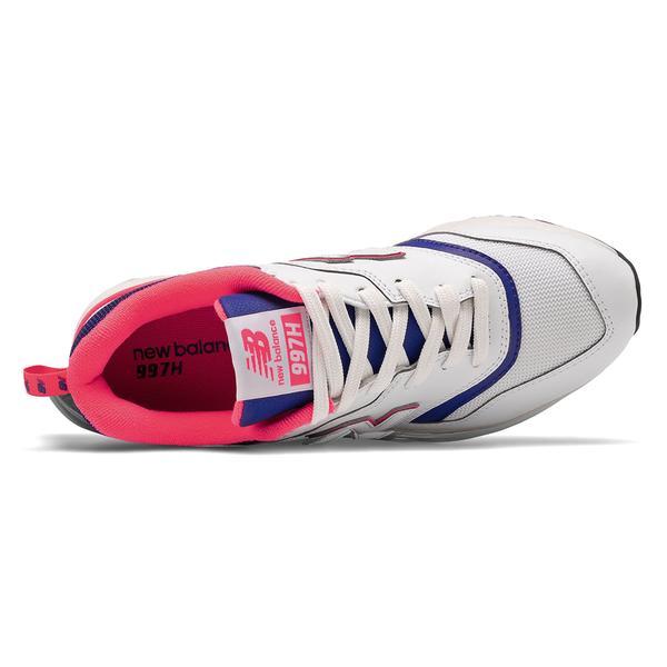 new balance 997 white laser blue