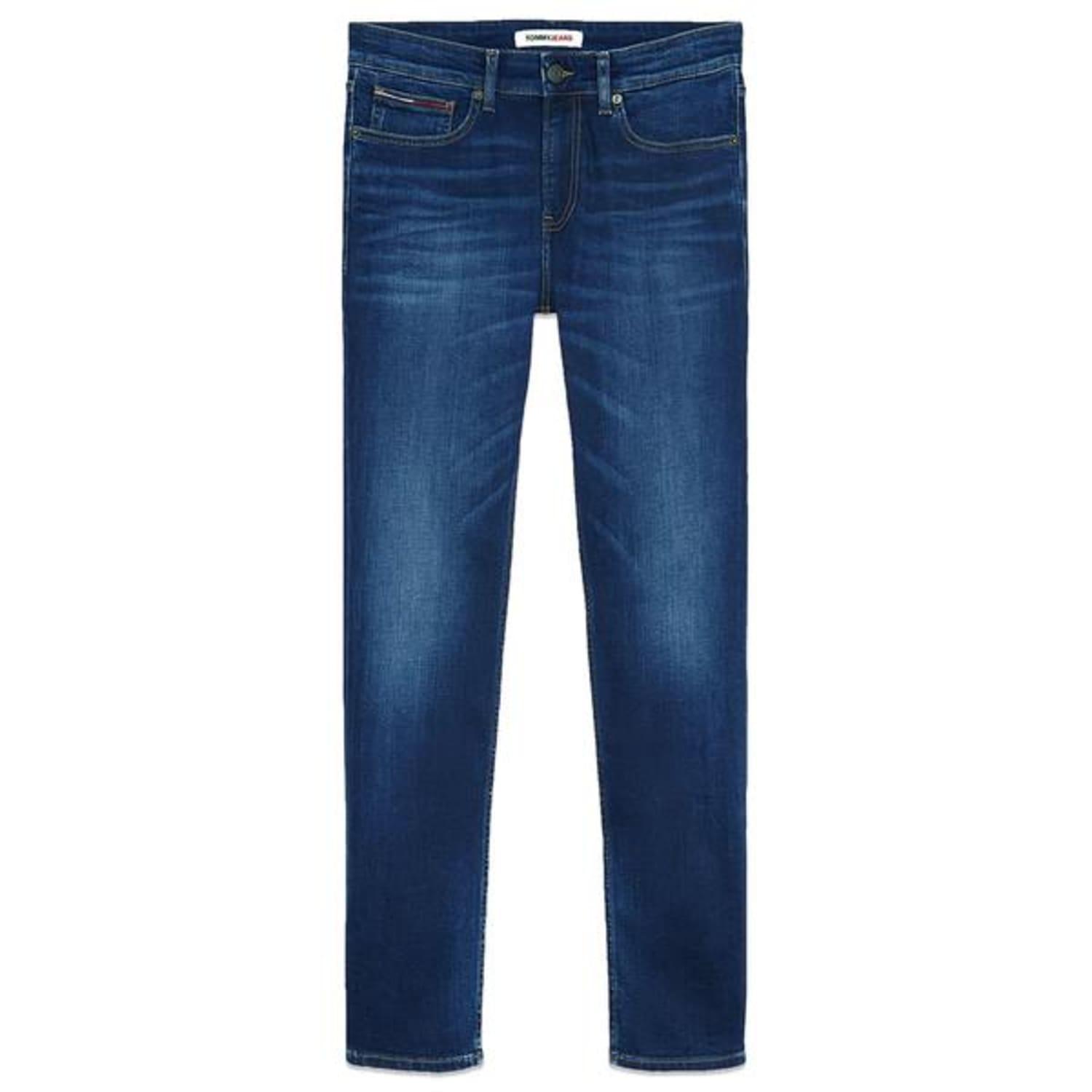 Tommy Hilfiger Ryan Regular Straight Jeans Aspen Dark Blue Stretch for Men  | Lyst