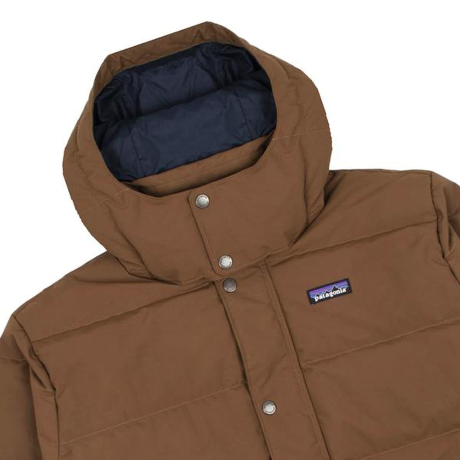 Patagonia Downdrift Jacket in Brown for Men | Lyst