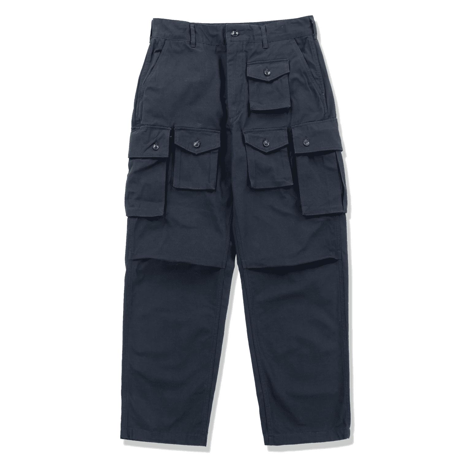 Engineered Garments Fa Pant Cotton Ripstop Dark Navy in Blue for
