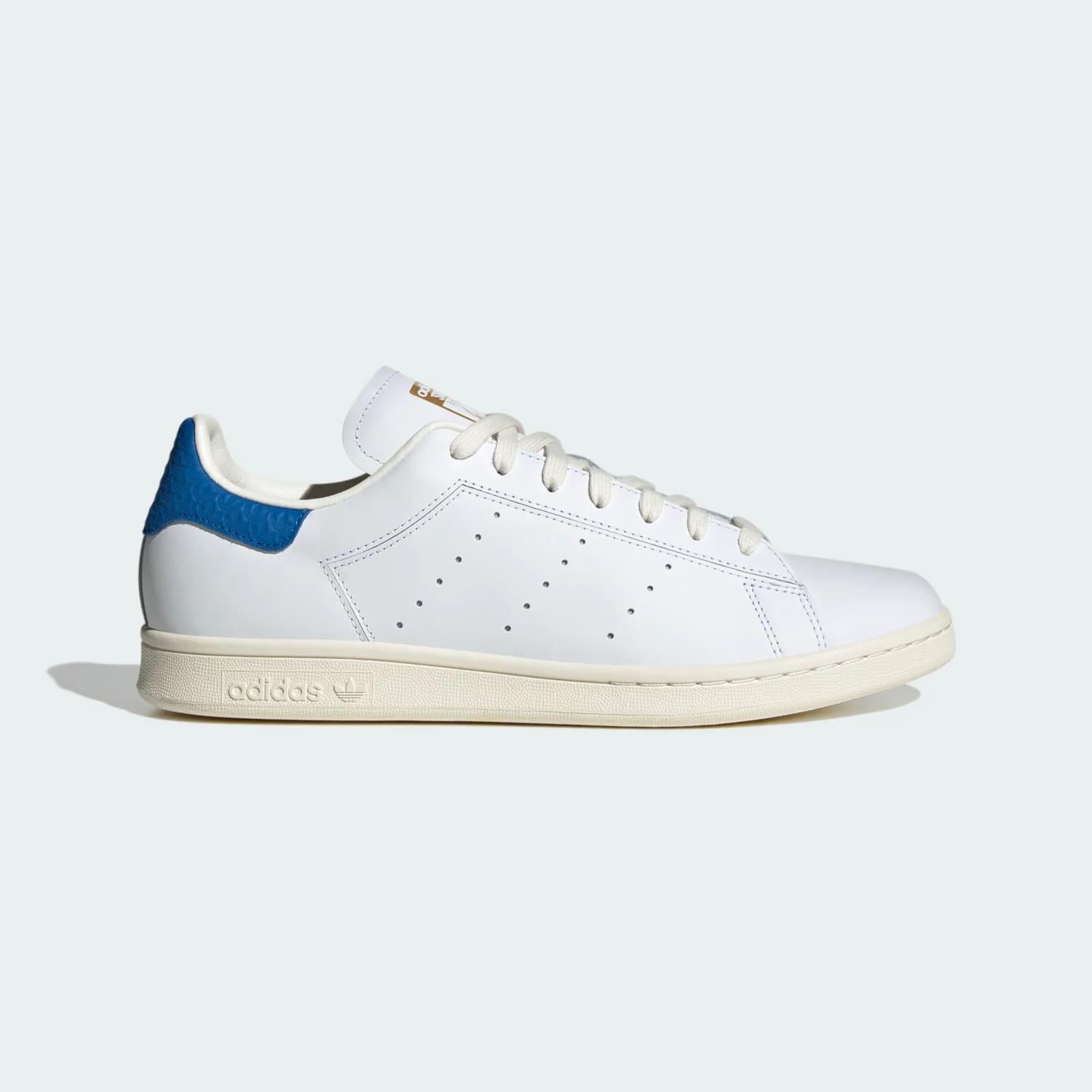 adidas White Stan Smith Shoes Unisex in Blue | Lyst