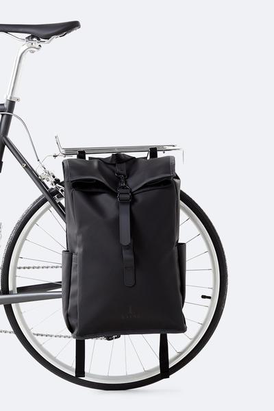 Rains Bike Pannier Rolltop Backpack Bicycle Capsule Collection in Black |  Lyst UK