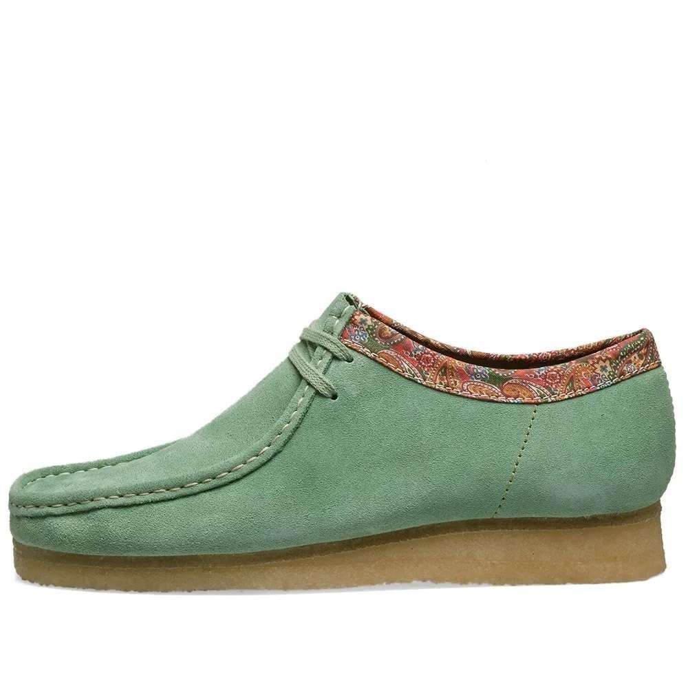 Clarks X Stussy Wallabee Green Multi for Men | Lyst