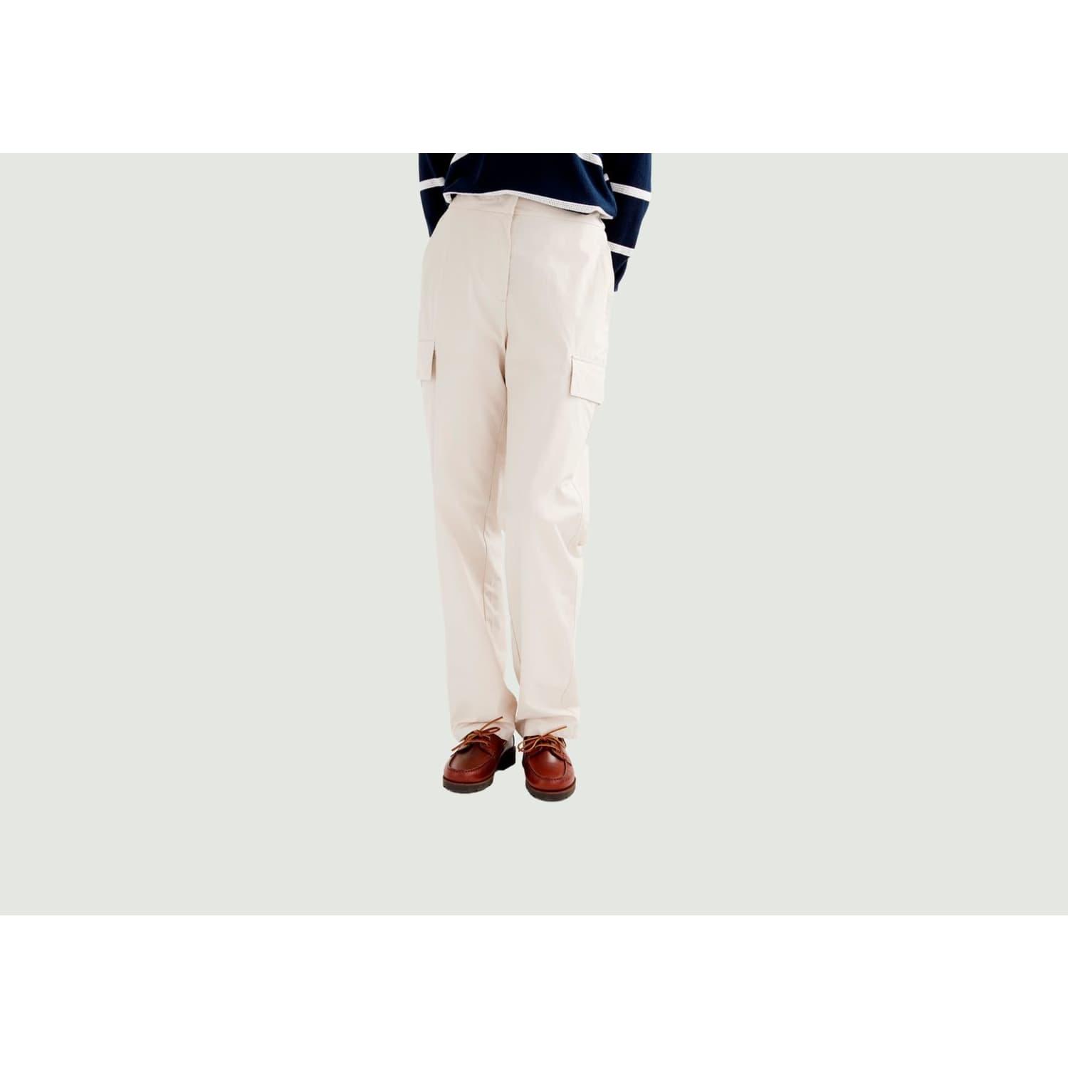 Pantalones tipo cargo Aigle de hombre de color Blanco | Lyst