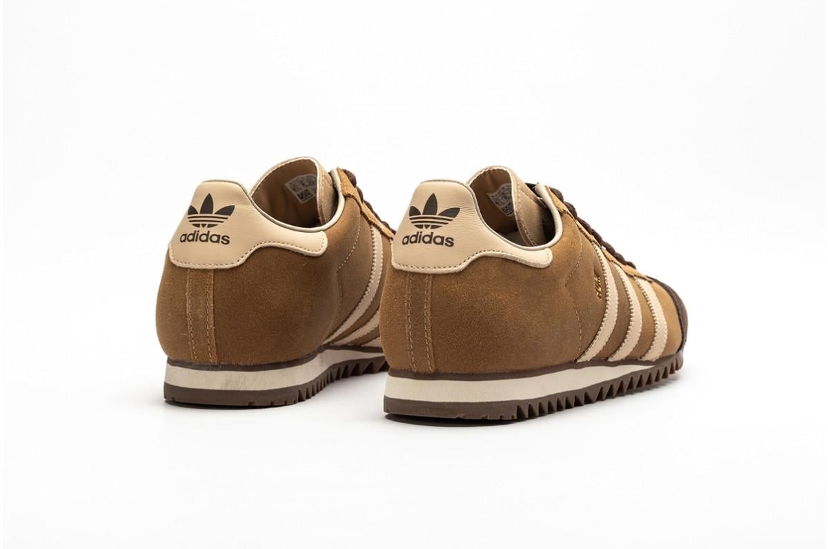 adidas Leather Brown & Stone Rom Trainers for Men - Lyst