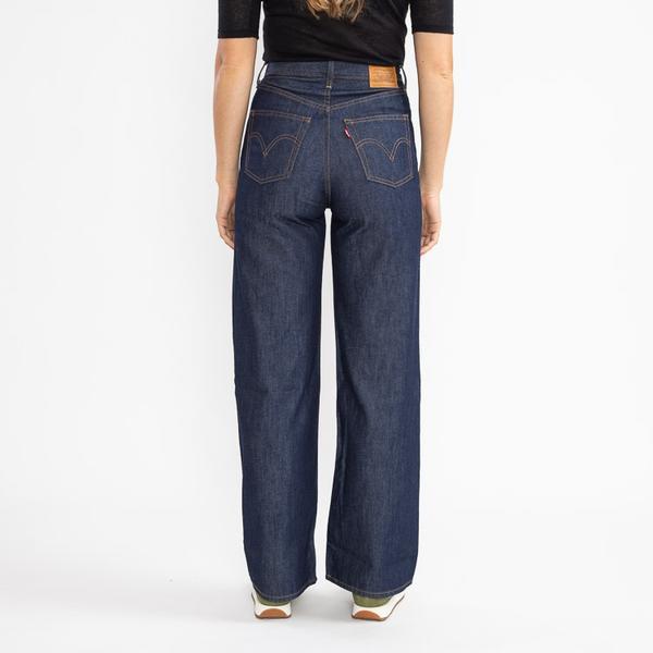 Levi's Denim Ribcage Wide Leg High 