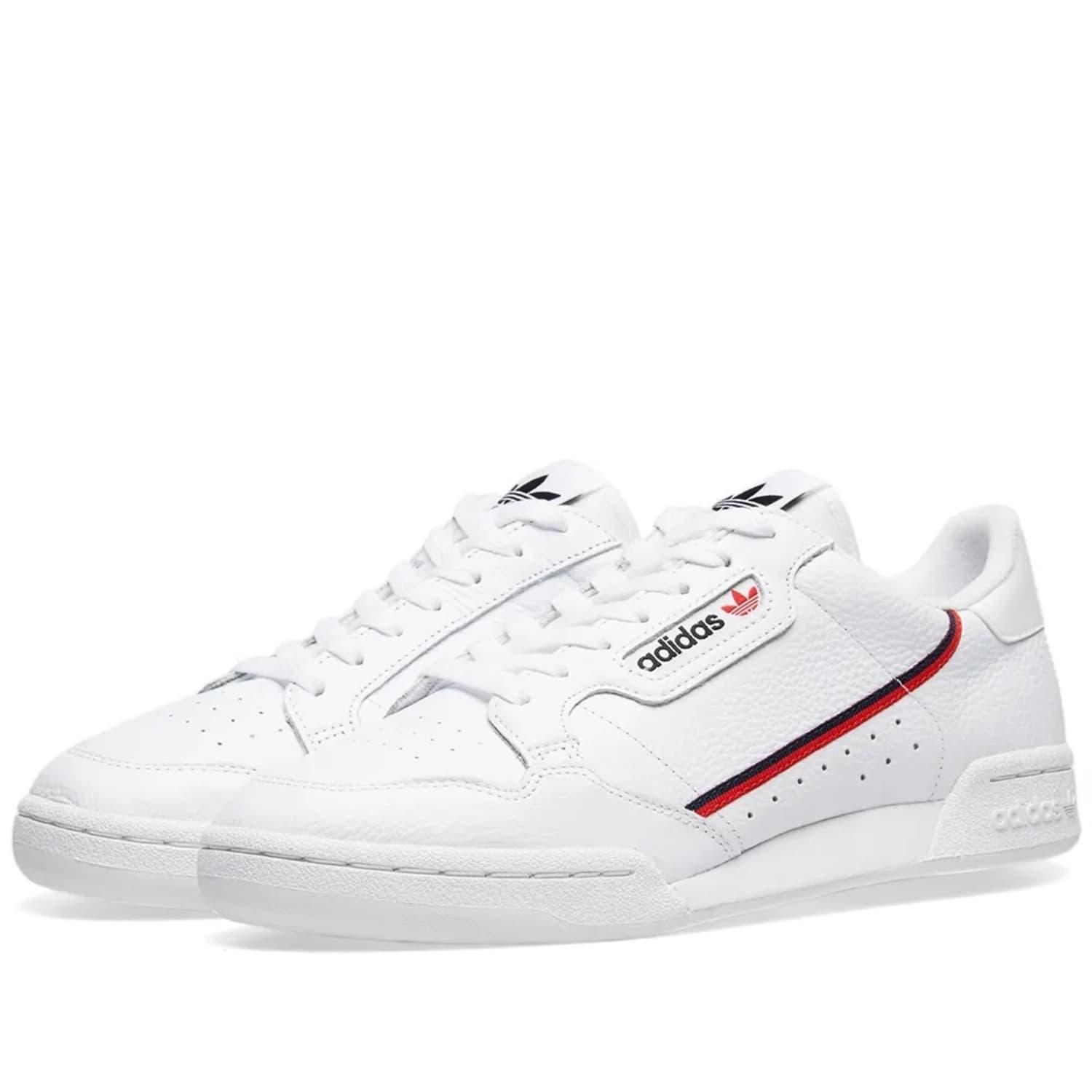 adidas Continental 80 White, Scarlet & Collegiate Navy for Men - Save 24% |  Lyst