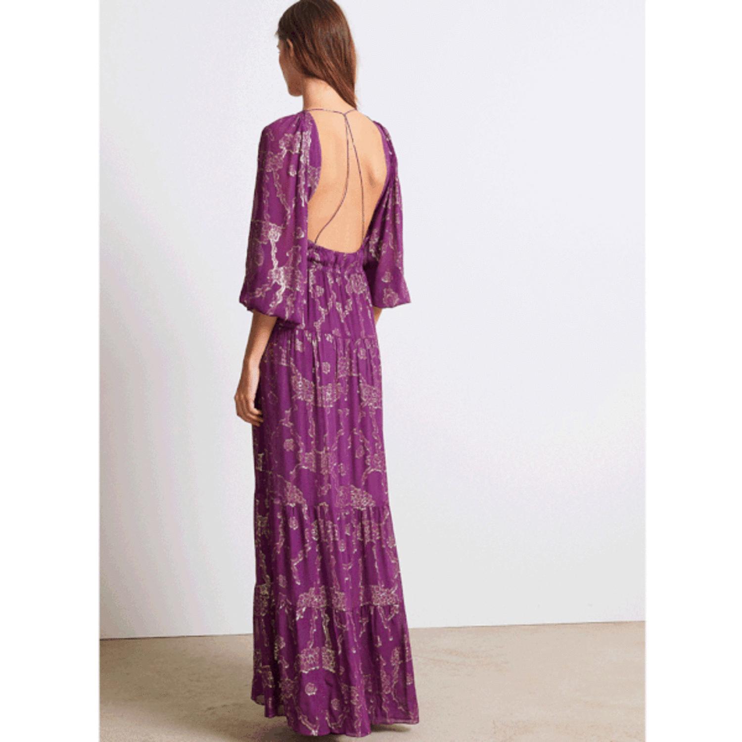 Ba&sh Dina Violet Dress in Purple | Lyst