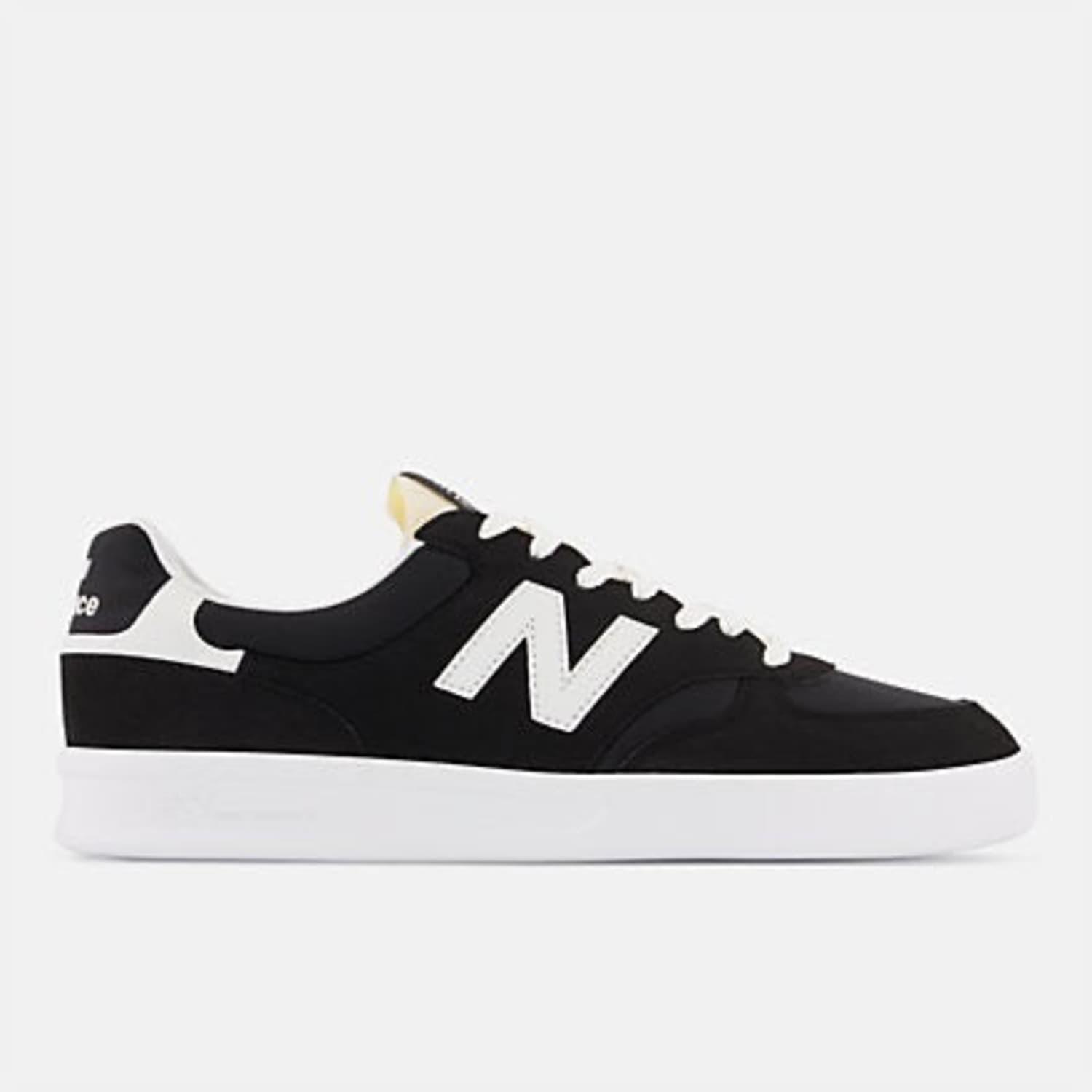 New Balance Suede 300 Court Trainers in Black for Men - Lyst