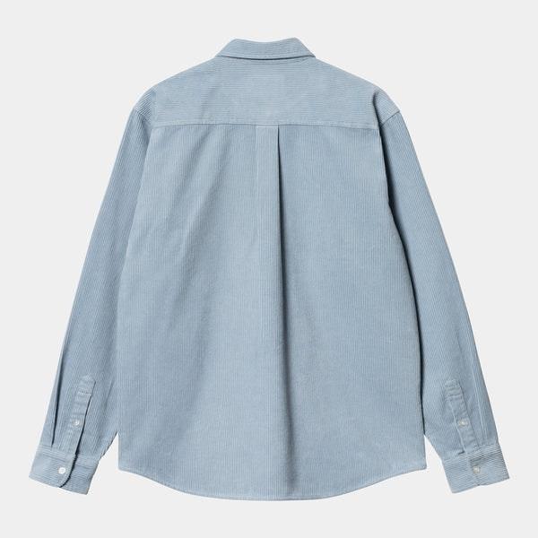 Carhartt Chemise Madison Cord Dusty Ice Wax in Blue for Men Lyst UK