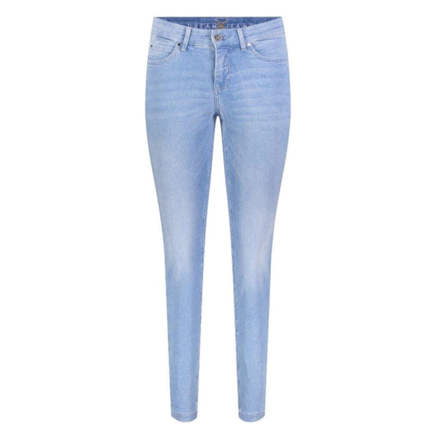 Mac Jeans Baby Blue Wash Dream Skinny Jeans | Lyst
