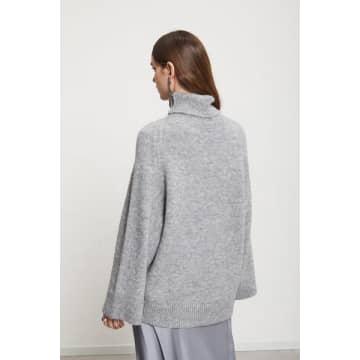 Ottod Ame Alpaca And Blend Sweater Grey Xs in Grey Lyst UK