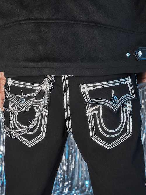 【希少】TRUE RELIGIONトゥルーレリジョンRICKY SUPER QT TRUE RELIGION ***送料無料*** □TRUE RELIGION[トゥルー