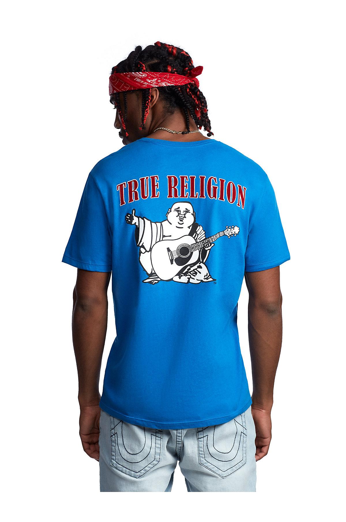 felt buddha logo tee