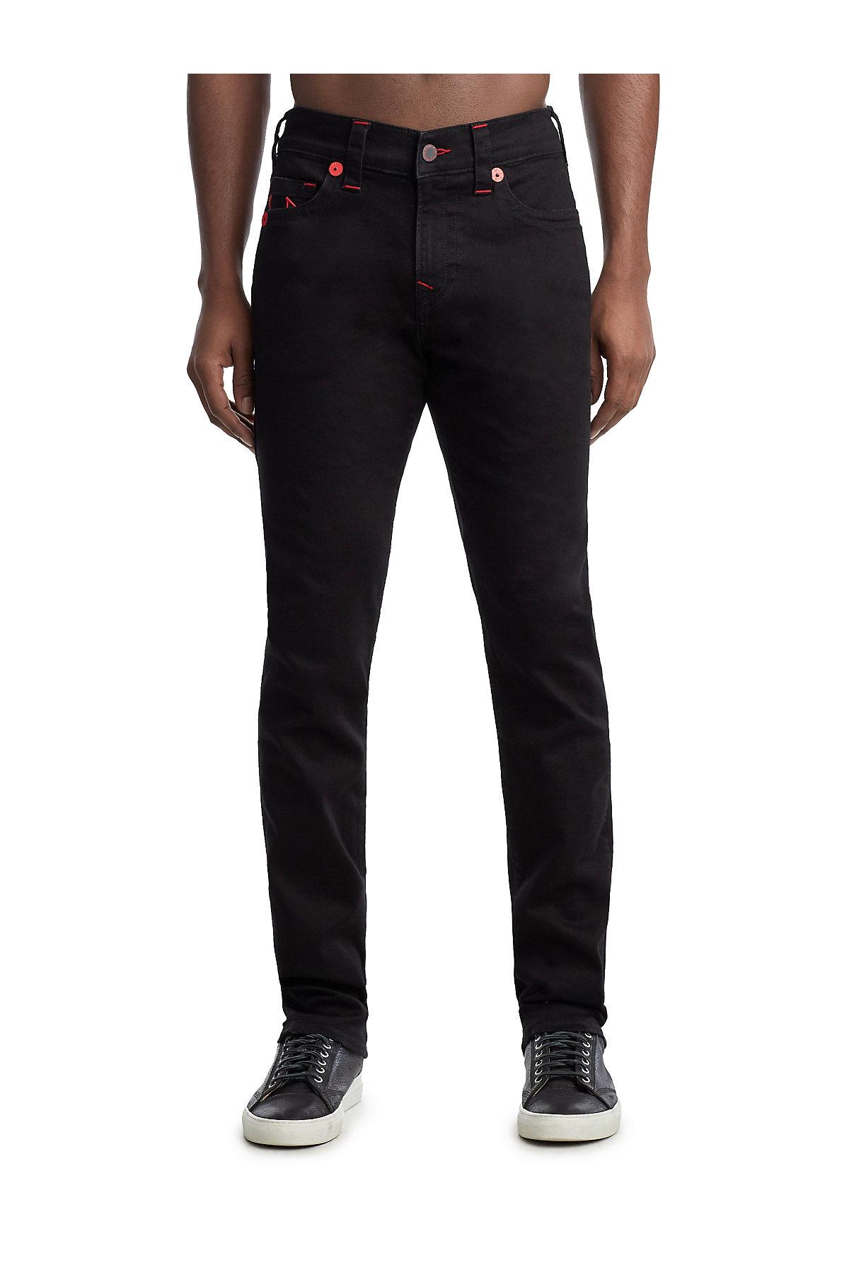 black tr jeans