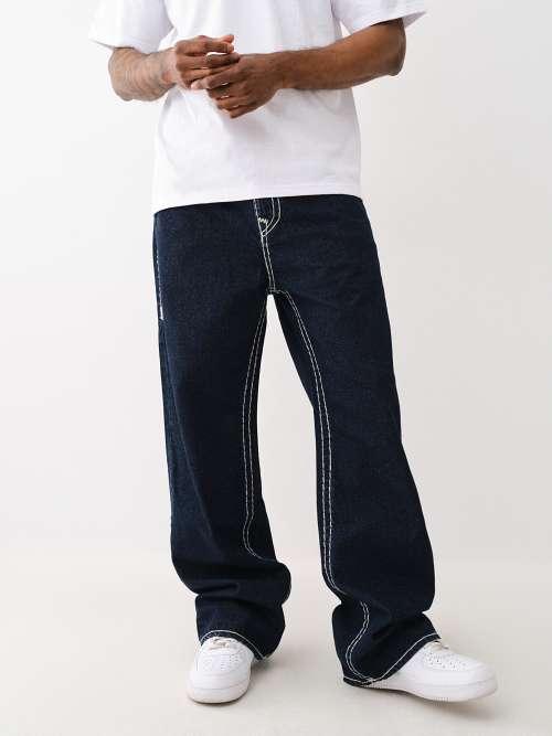 True Religion Vinny Super T Ultra Baggy Jean in Blue for Men