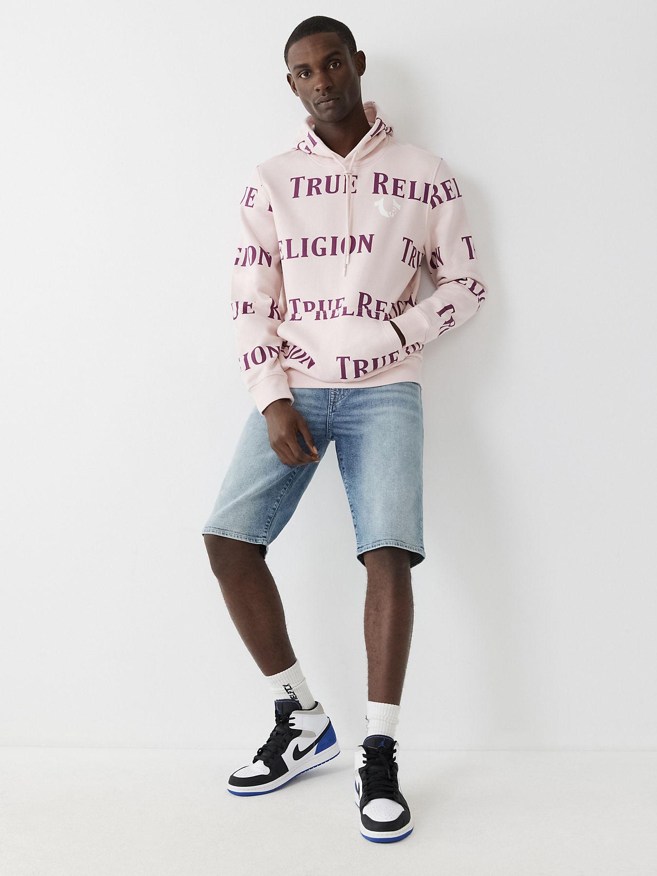 True Religion Cotton Allover Print Logo 