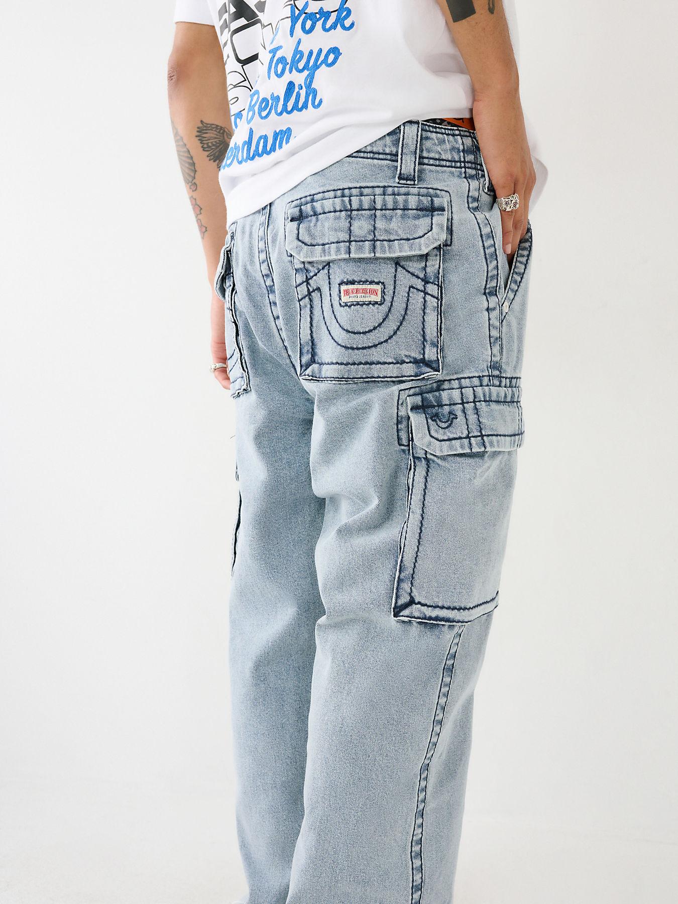 True Religion Bobby Big T Cargo Jean in Blue for Men | Lyst True Religion Bobby Big T Cargo Jean in Blue for Men | Lyst