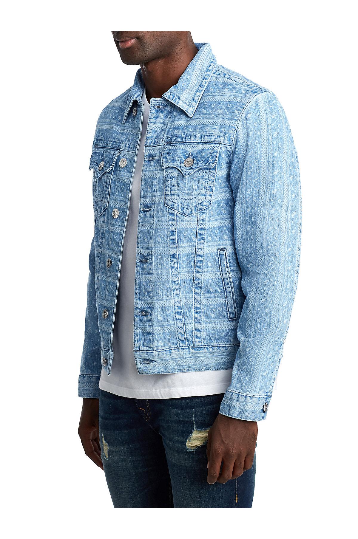 true religion denim vest