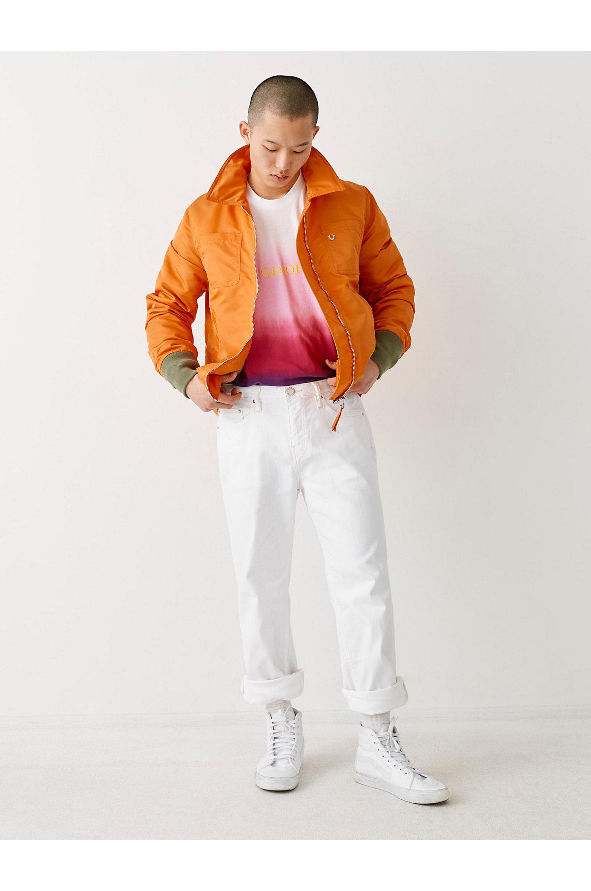 true religion bomber jacket mens