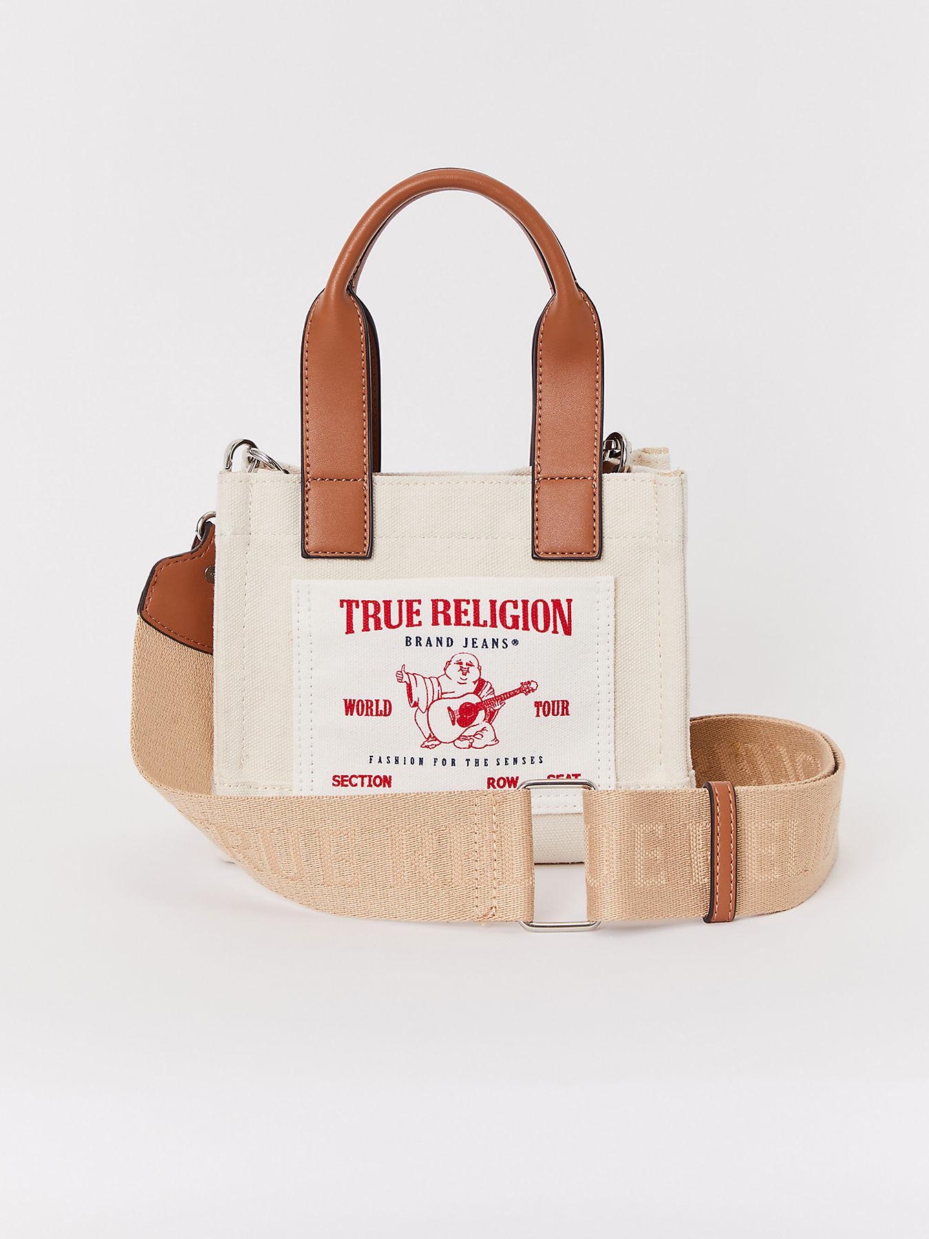 True Religion Mini Logo Tote Bag in Pink Lyst