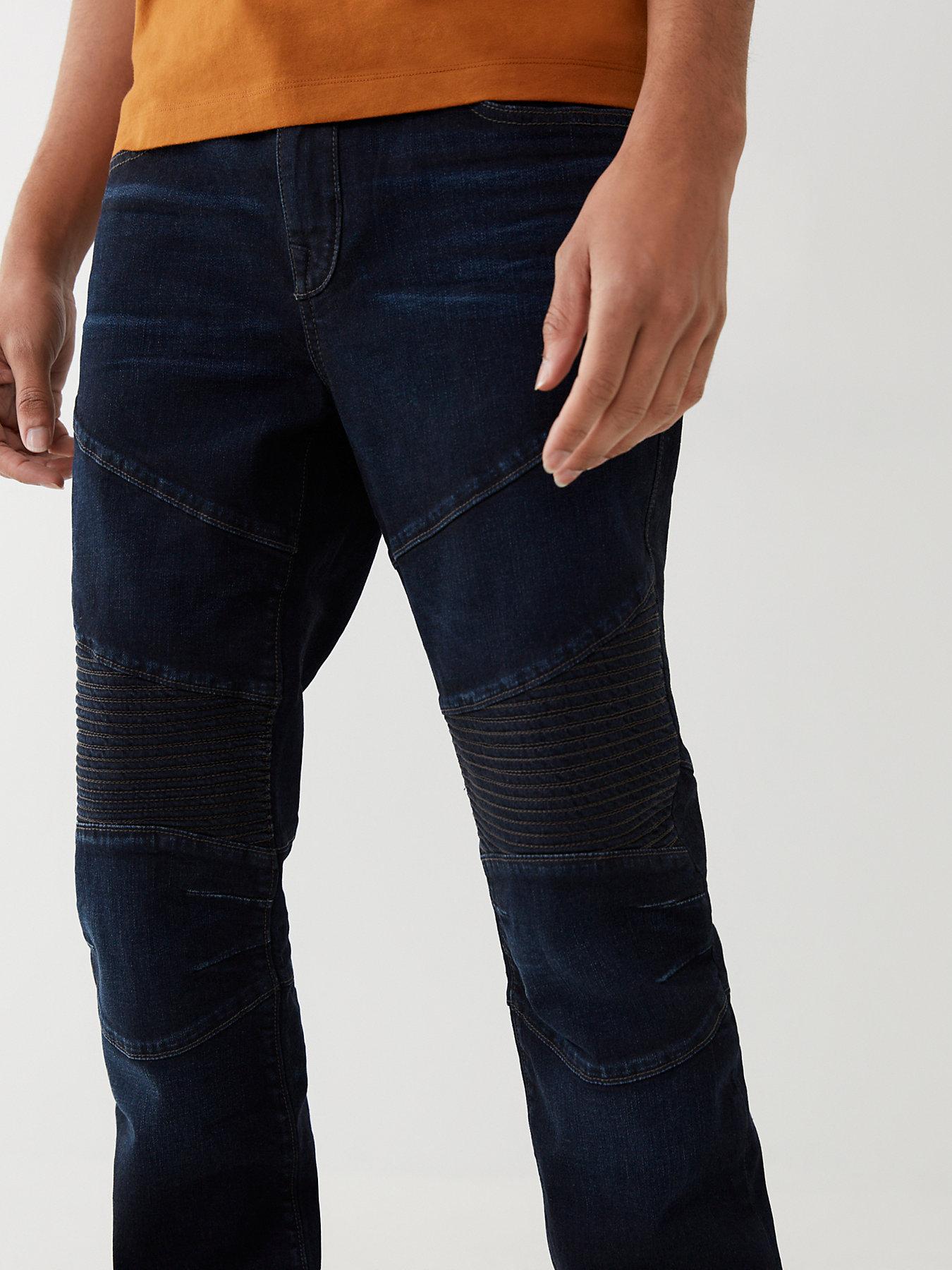 True Religion Denim Rocco Moto Skinny 