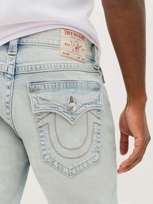 TRUE RELIGION Rocco Flap Skinny Jean 32