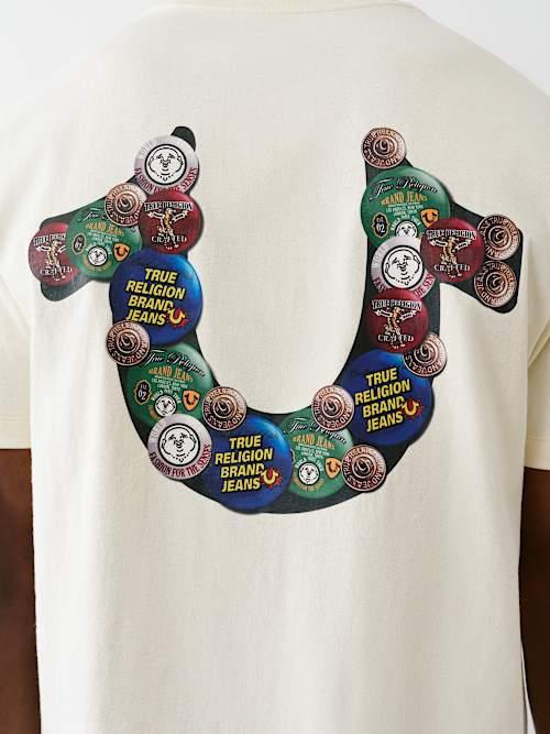 【TRUE RELIGION】★Tシャツ★ LOGO PINS HEAVYWEIGHT TEE LOGO PINS HEAVYWEIGHT TEE | True Religion