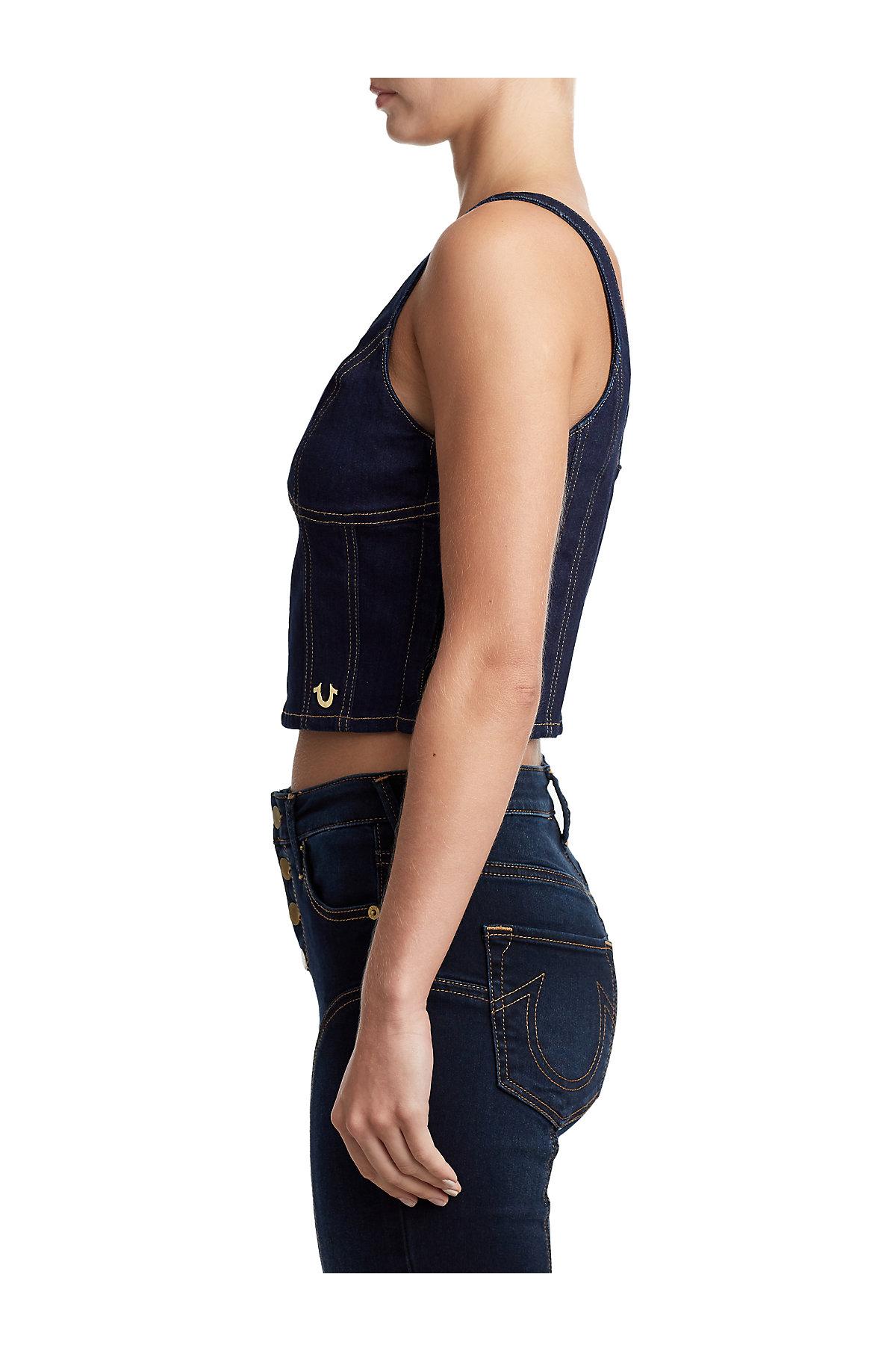 true religion crop top
