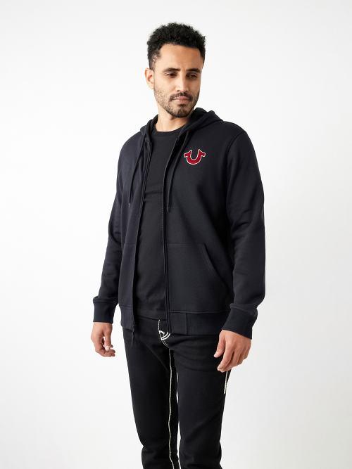 True Religion Flocked Buddha Logo Zip Hoodie in Blue | Lyst True Religion Flocked Buddha Logo Zip Hoodie in Blue | Lyst