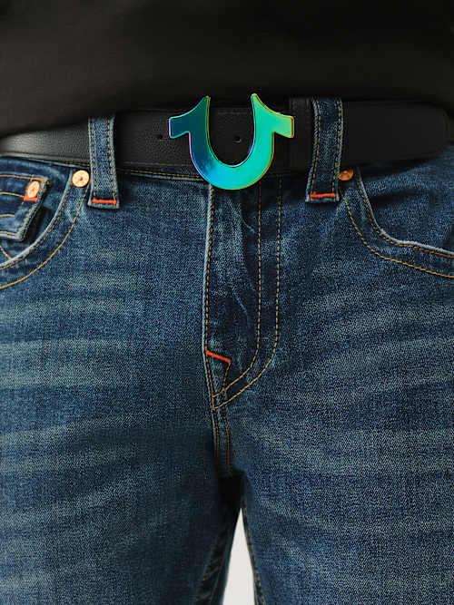 True Religion Multicolor Grommet Belt True Religion Enters Licensing Deal with Amiee Lynn for  main image 2