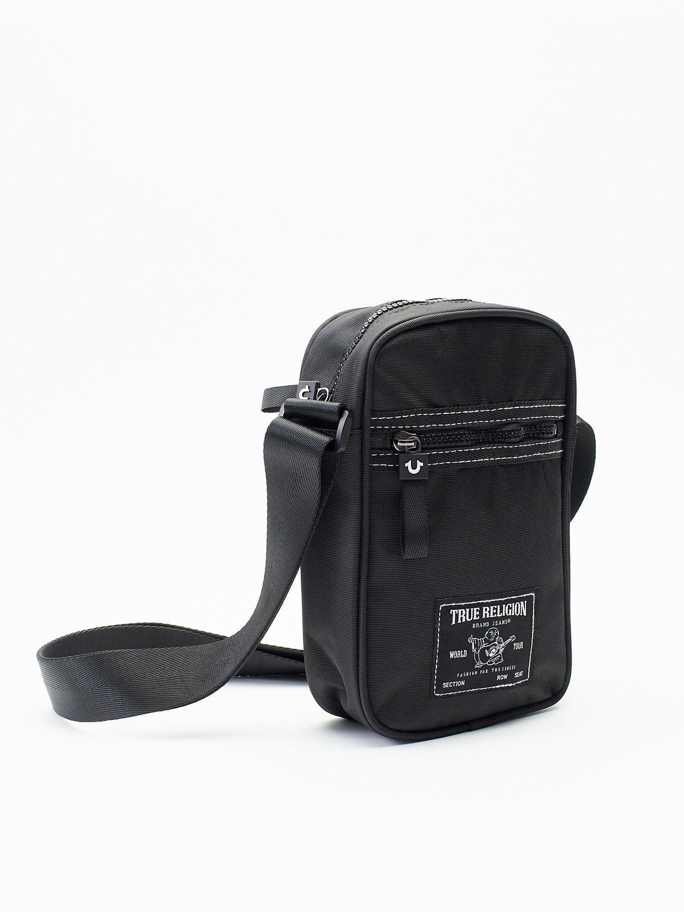 True Religion Crossbody Shoulder Bag Black | eBay