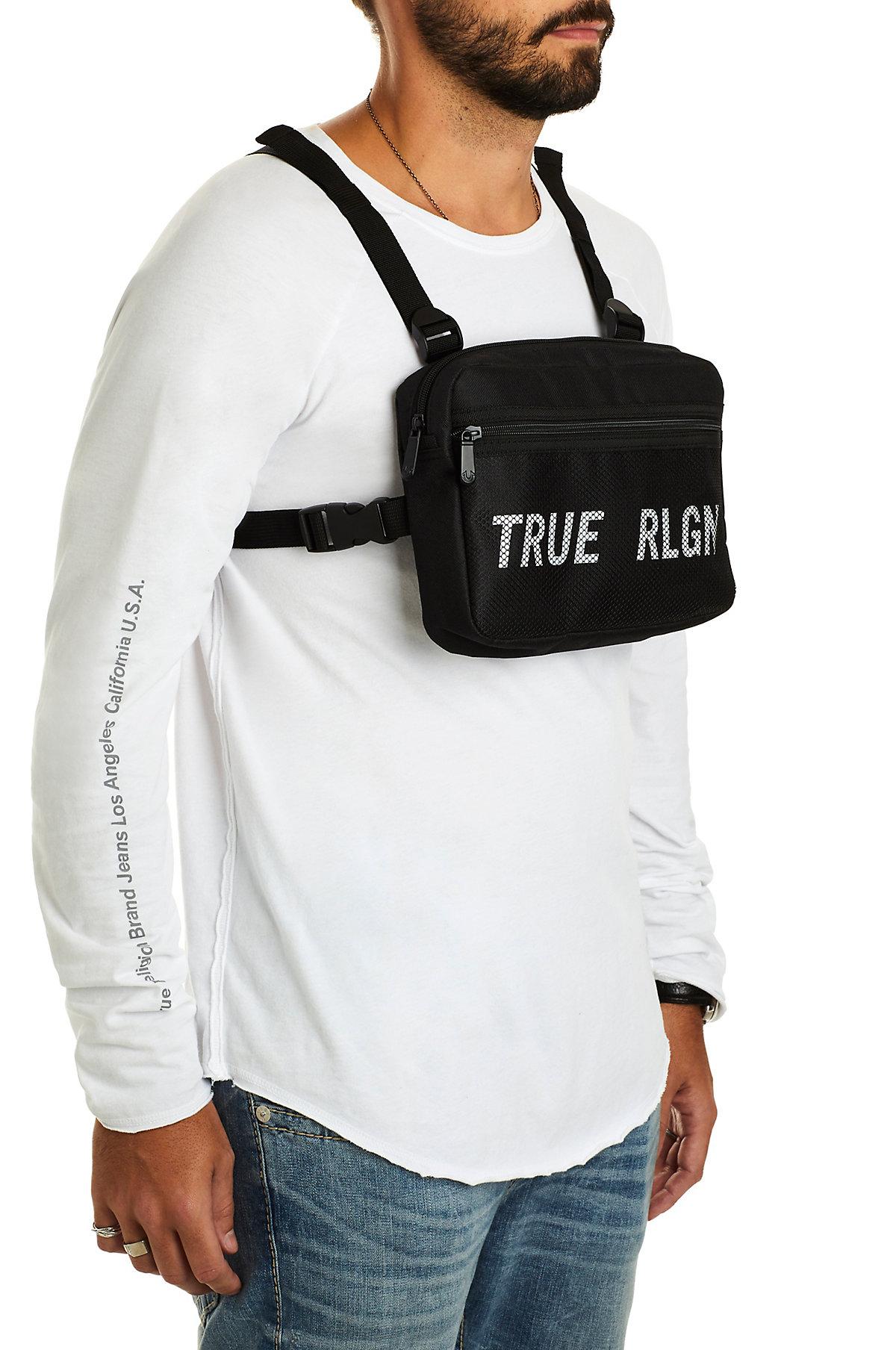true religion chest bag
