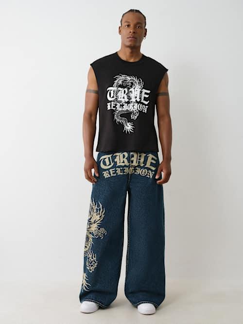 【TRUE RELIGION】★ジーンズ★ MIKEY BIG T FLAP DRAGON 32IN true-religion-Blue-Mikey-Big-T