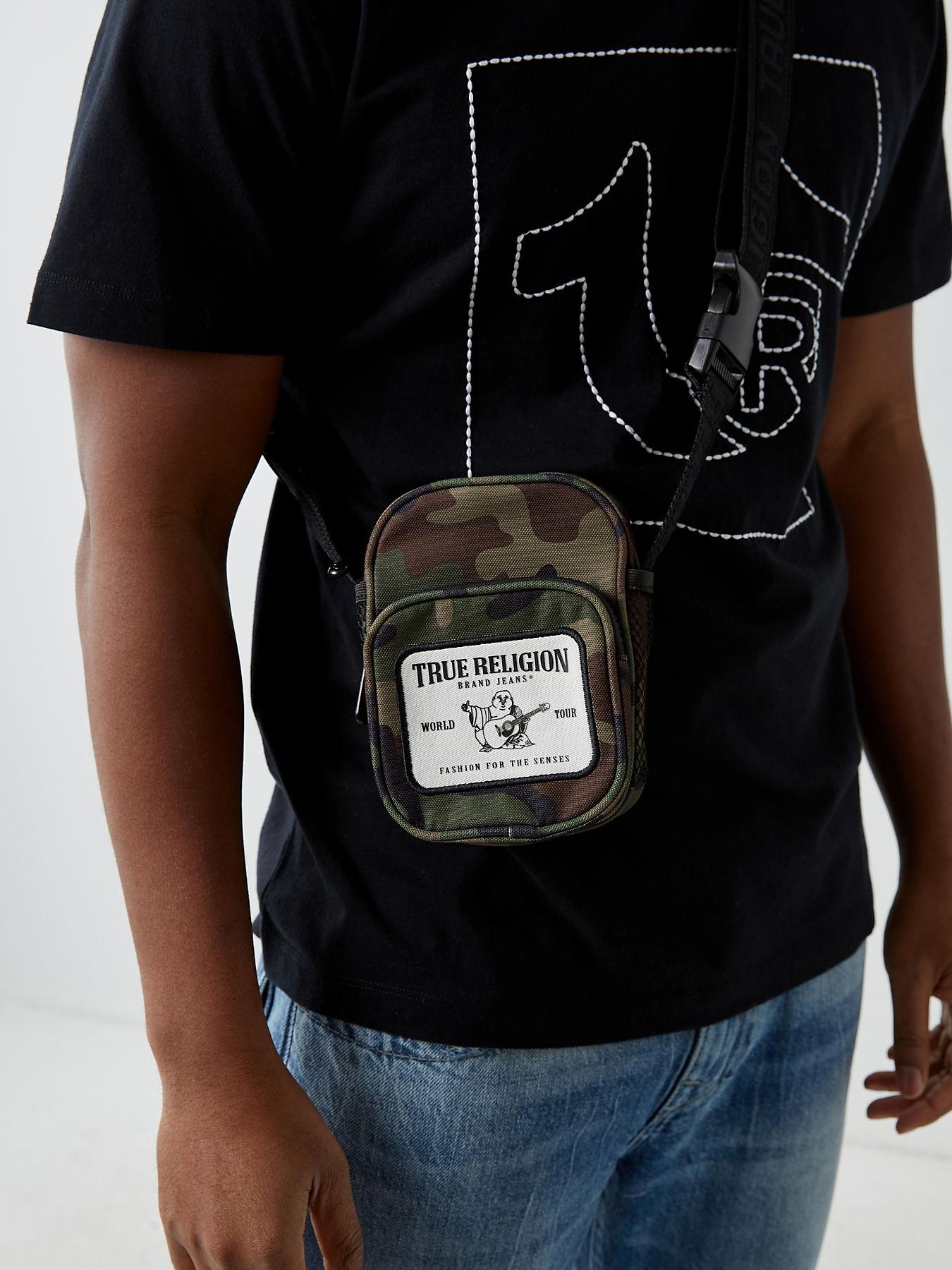 True Religion Camo Small Crossbody Bag 