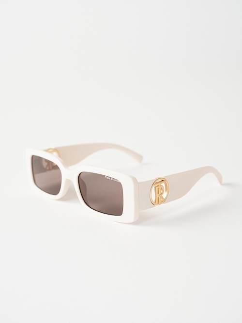 TRUE RELIGION Logo Square Sunglasses in Pink | Lyst display picture 1