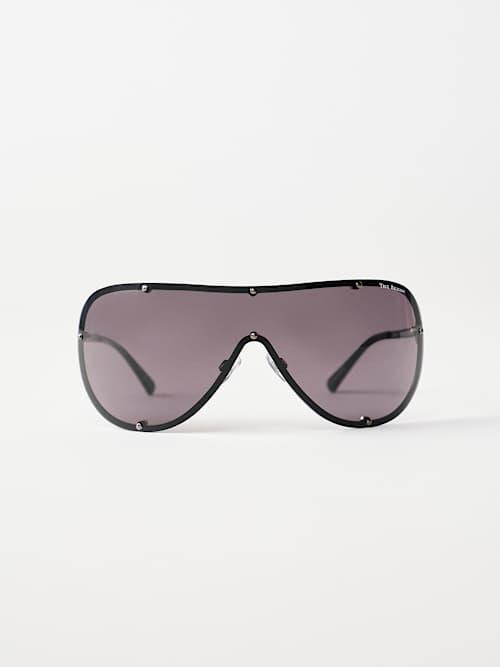 TRUE RELIGION Horseshoe Round Sunglasses in Black | Lyst display picture 1