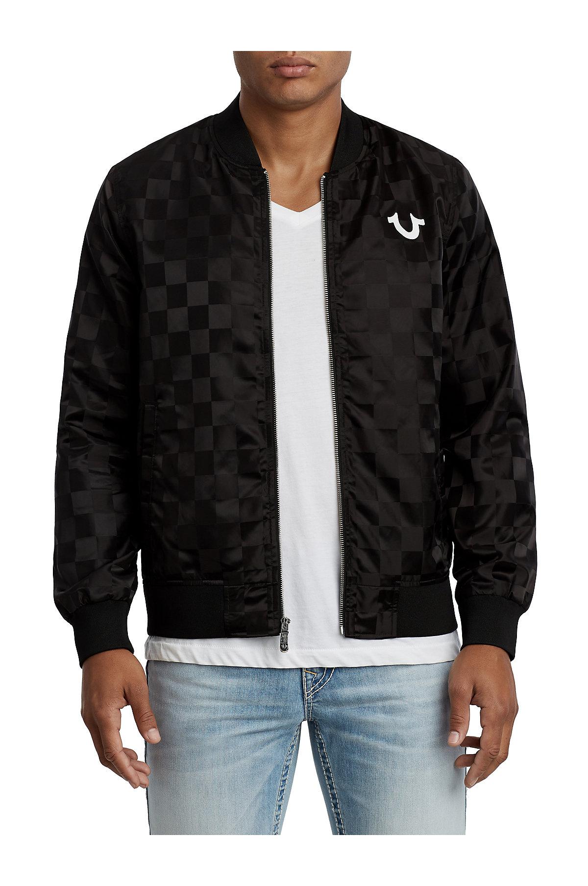 Checkered Buddha Brand Nylon Jacket 