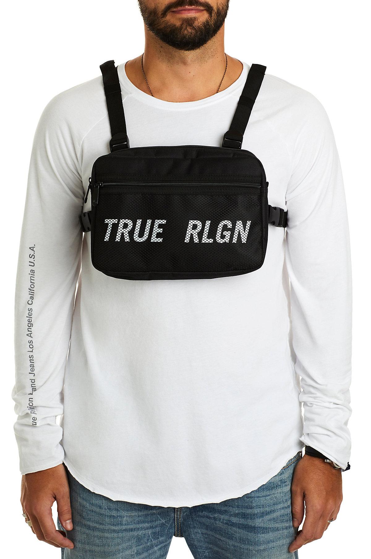 true religion chest bag