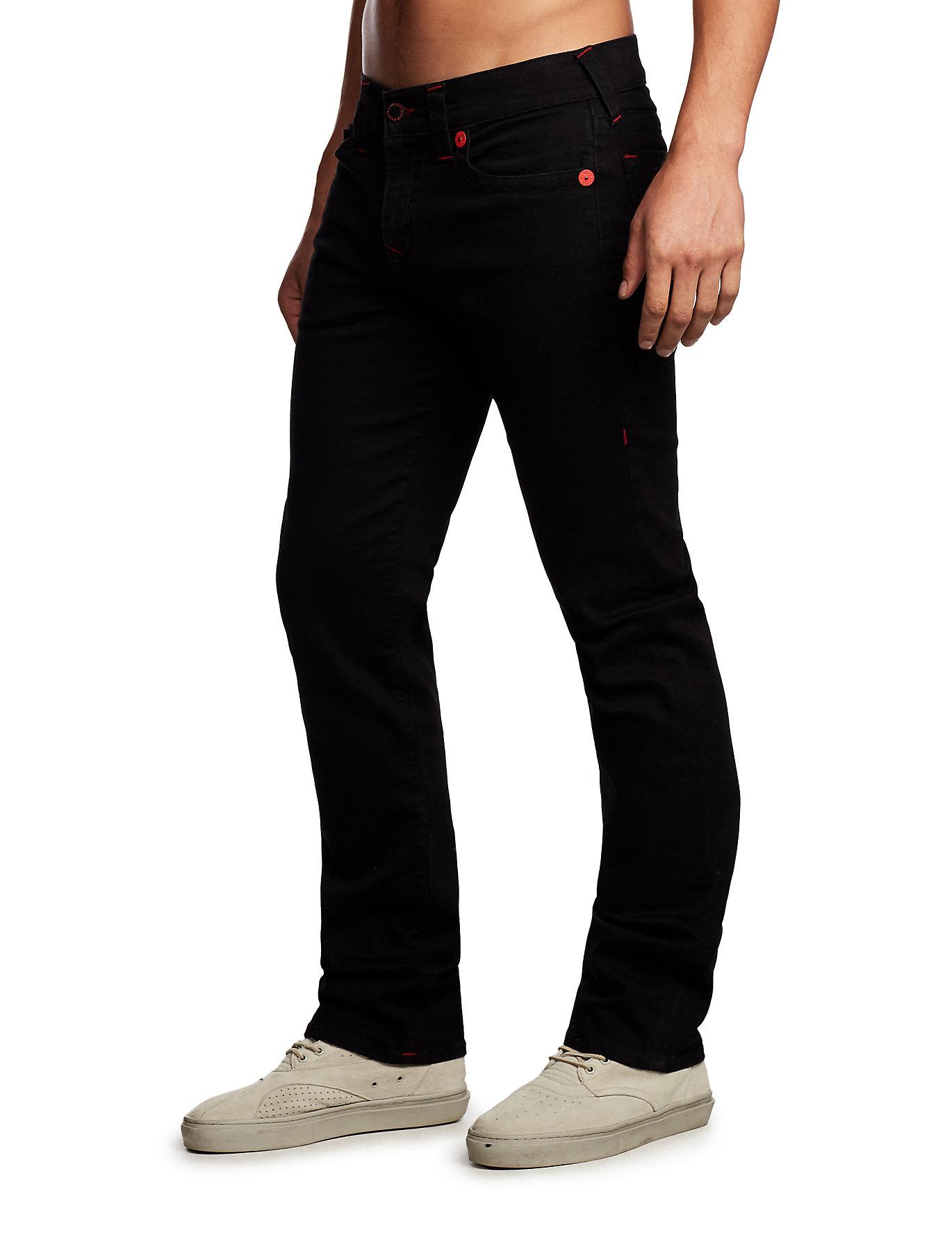 True Religion Denim Tr X Manchester United Ricky Straight Jean in Black