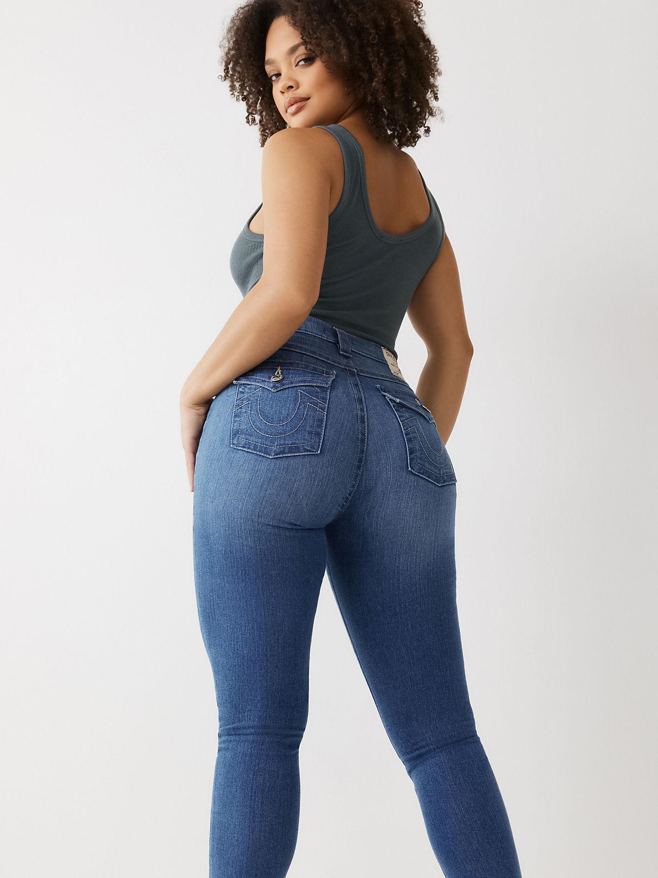 True Religion Halle High Rise Super 