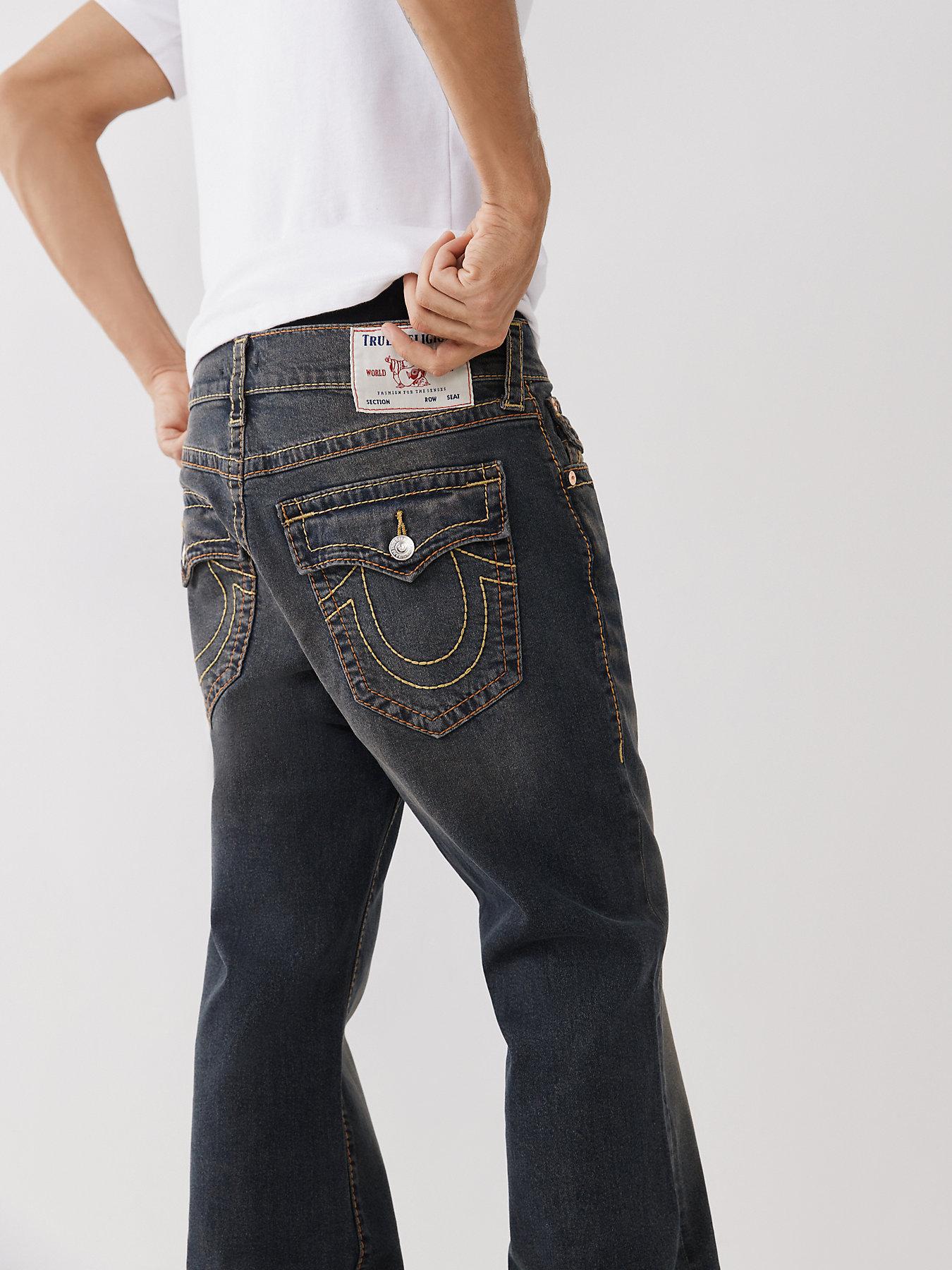 Men's True Religion Flap Pocket Boot Cut Jeans iuu.org.tr