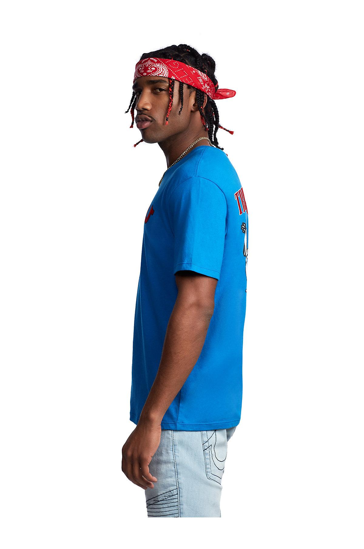 felt buddha logo tee