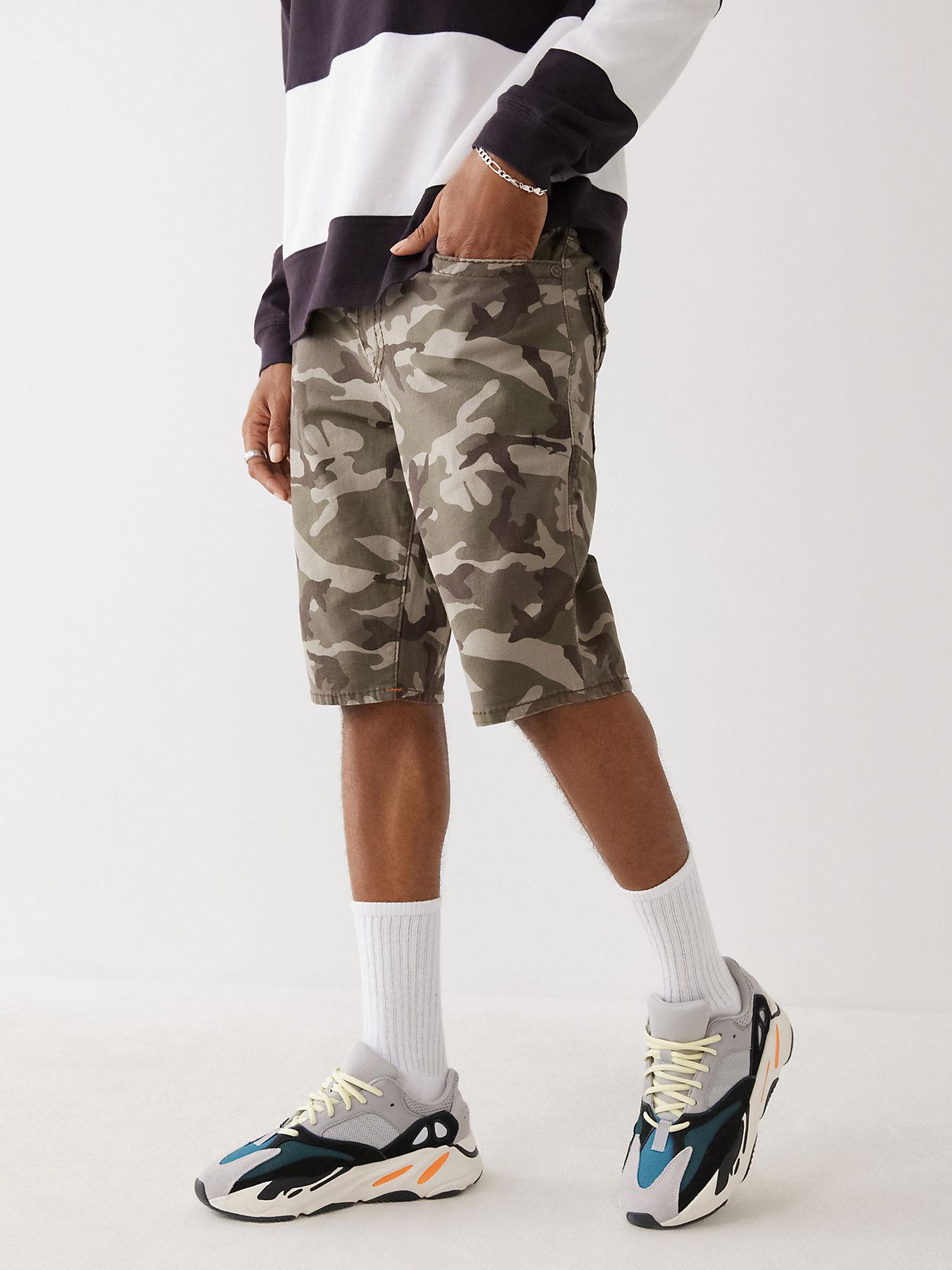 True Religion Ricky Big T Camo Short 