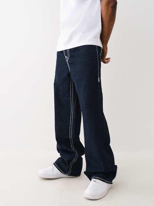 TRUE RELIGION Vinny Super T Ultra Baggy Jean in Blue for Men