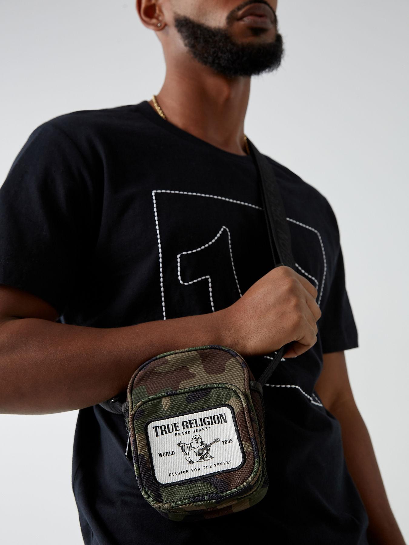 True Religion Camo Small Crossbody Bag 