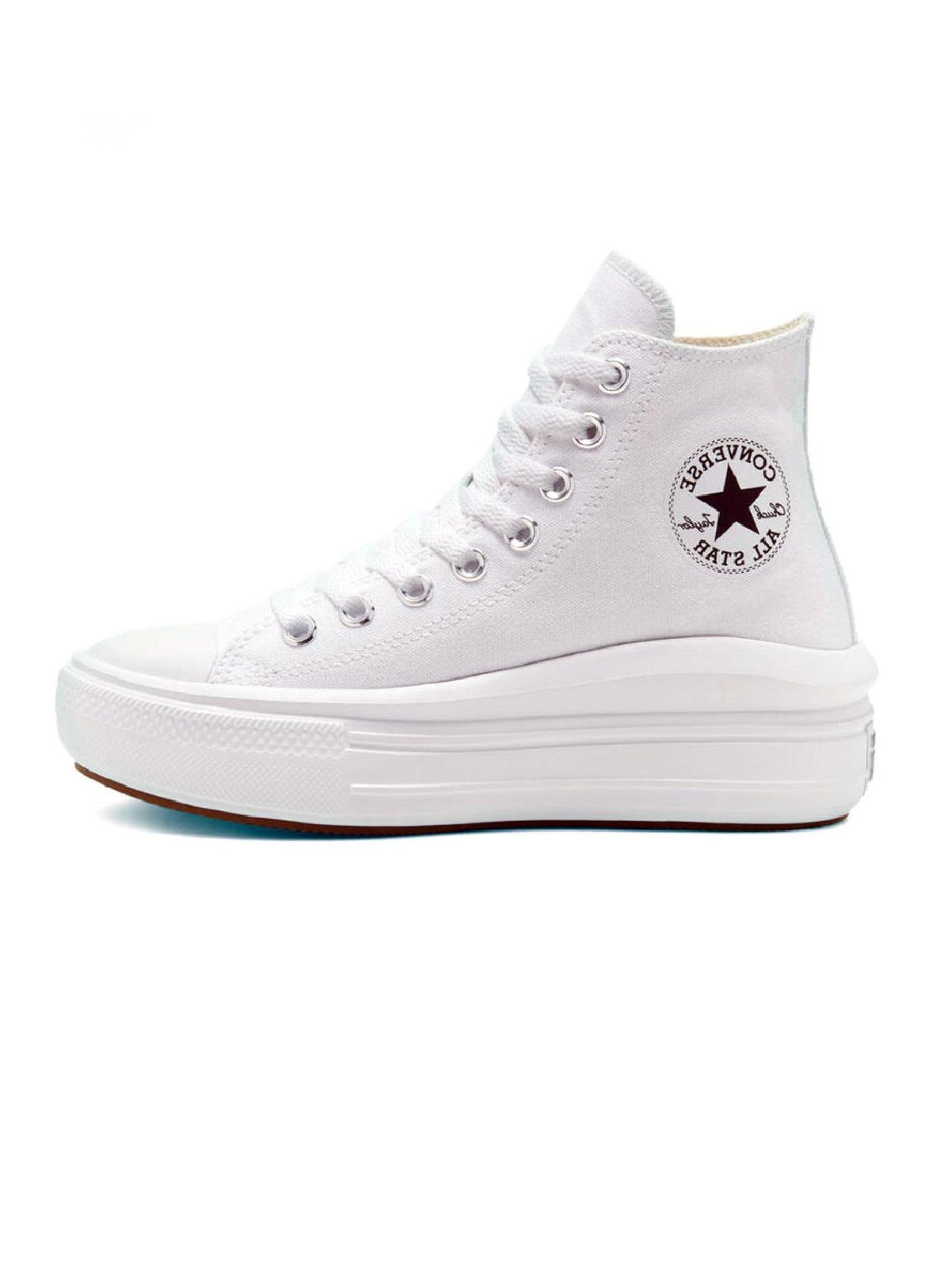 white converse thick sole