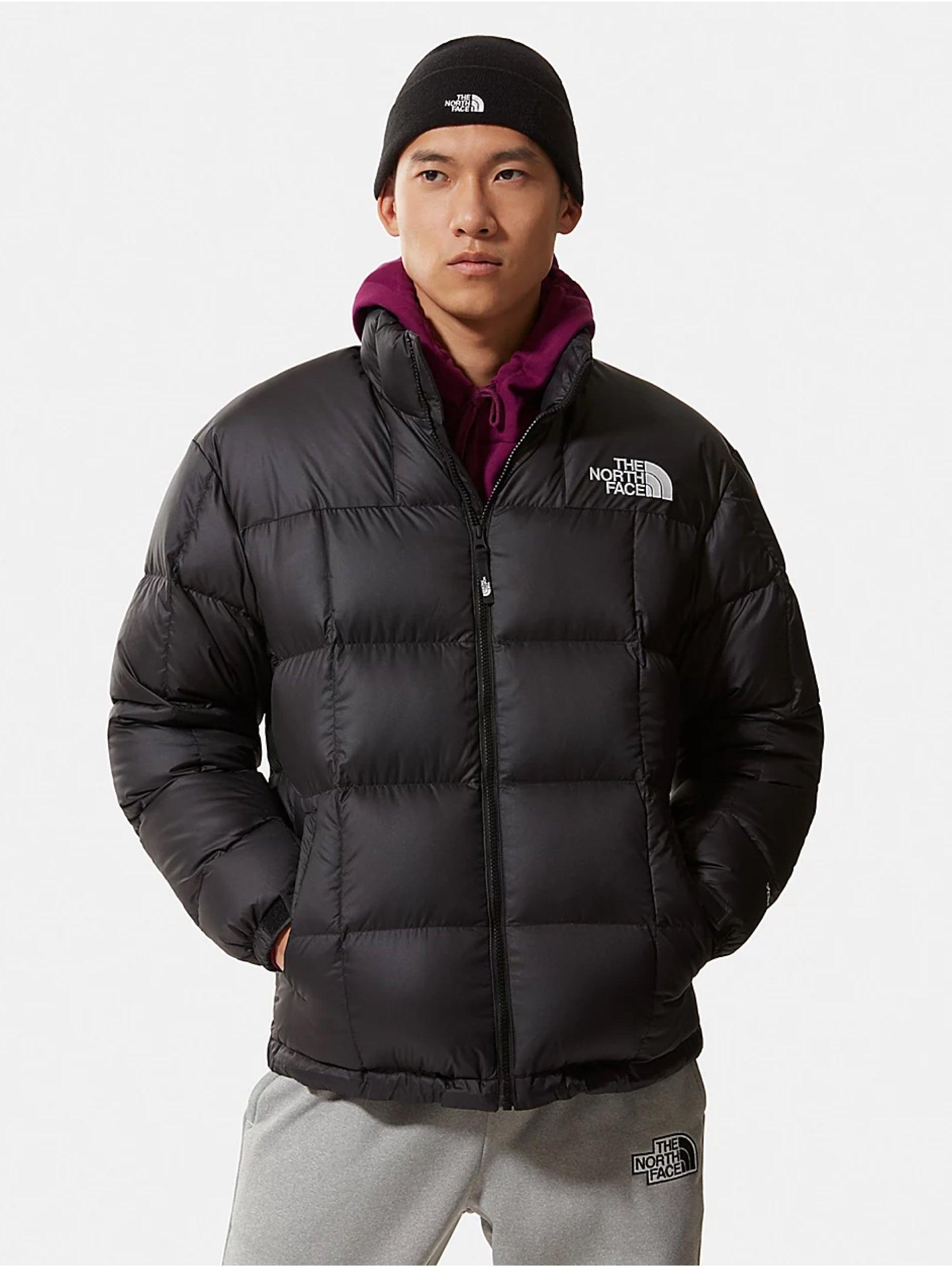 The North Face Short Black Quilted Jacket for Men | Lyst