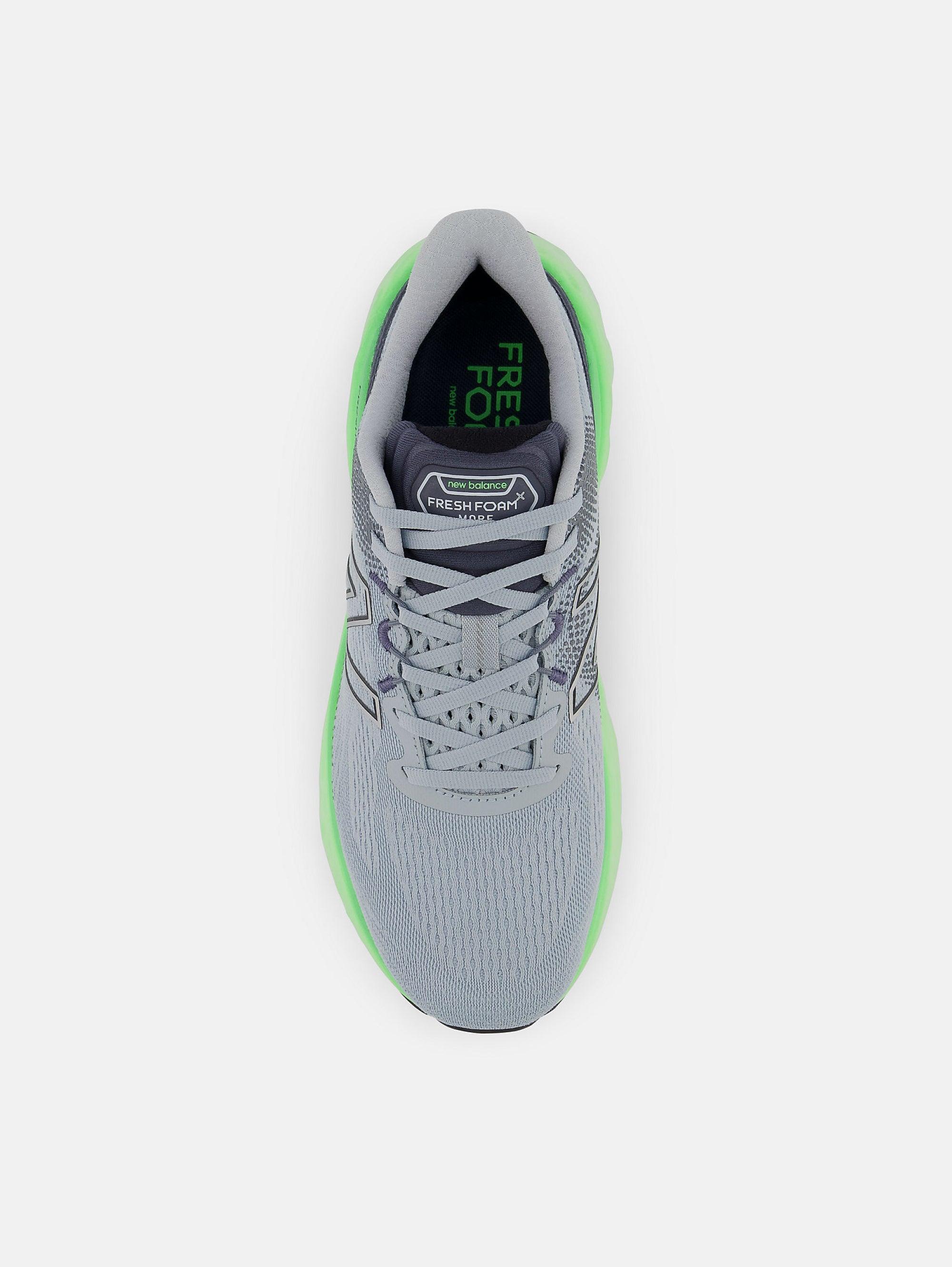New Balance Sneakers Da Running Fresh Foam More V3 Grigio/fluo in Green for  Men | Lyst
