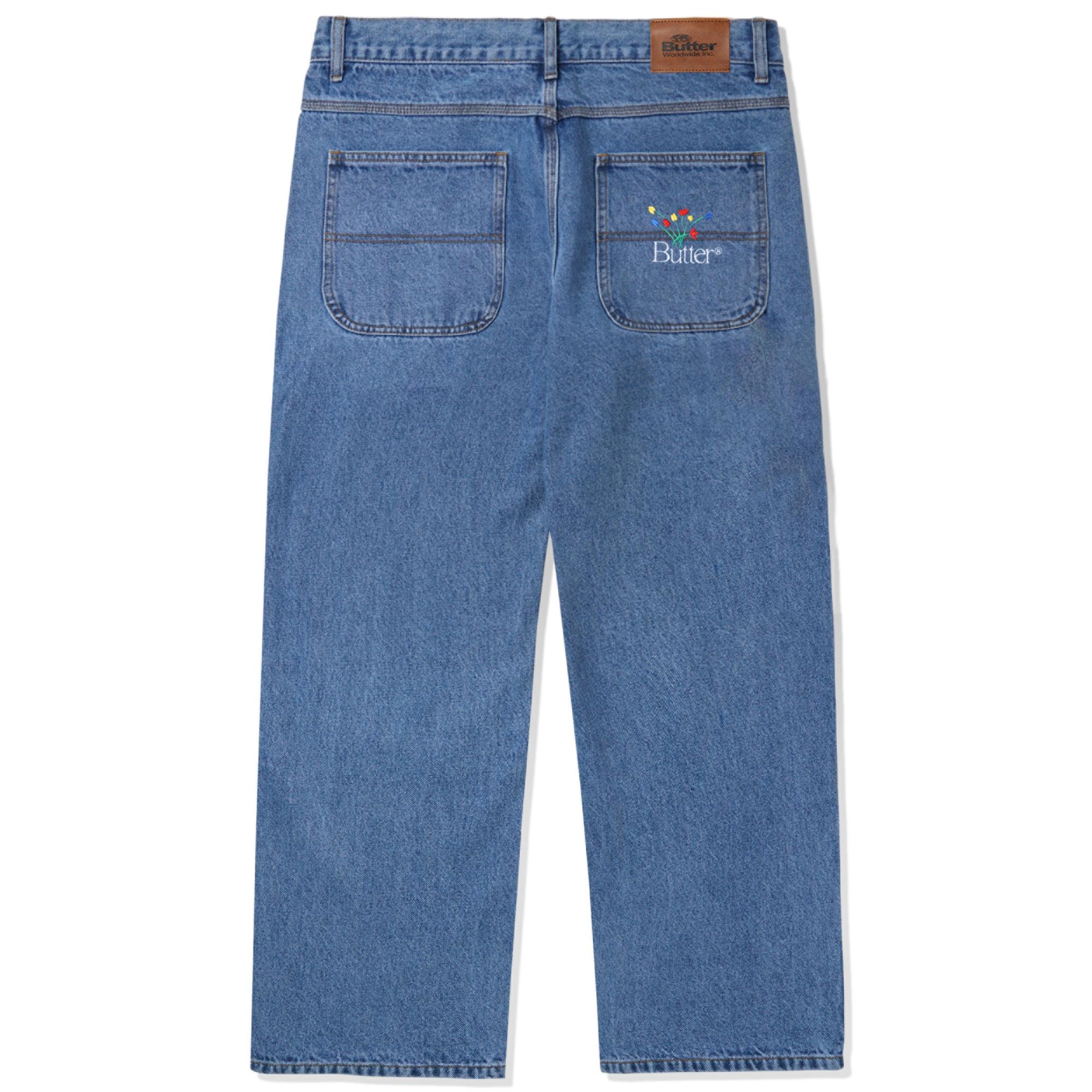 Butter Goods Bouquet Denim Pant Jeans in Blue for Men Lyst